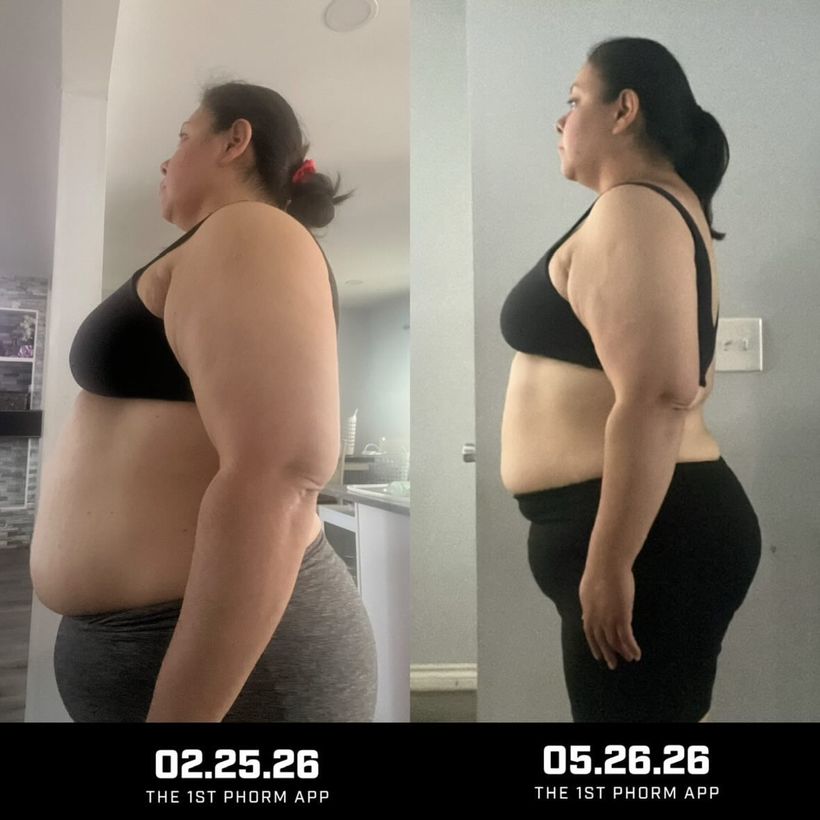 Redeemed Strength client transformation